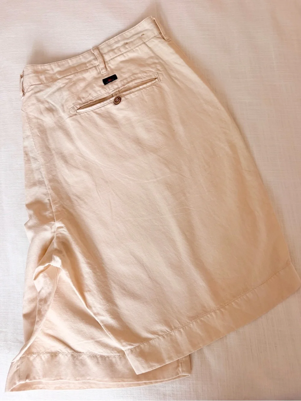 Faherty Mens Malibu light tan Shorts 9” size 2XL